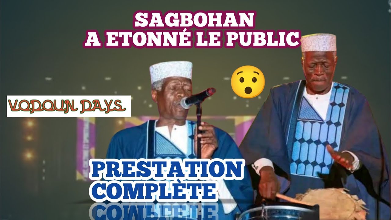 #vodoundays SAGBOHAN Danialou a encore marqué l'histoire / le public même est étonné