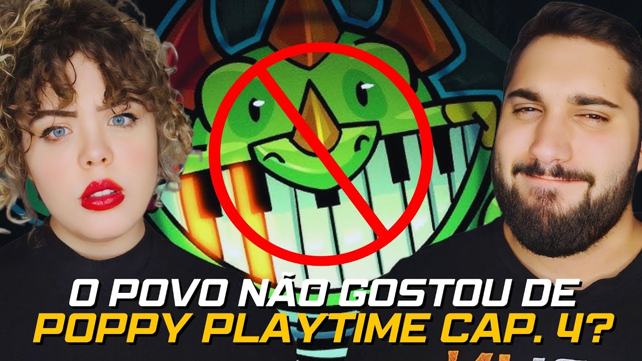 Poppy Playtime Capítulo 4 é Ruim!? [ Bia e Leo ]