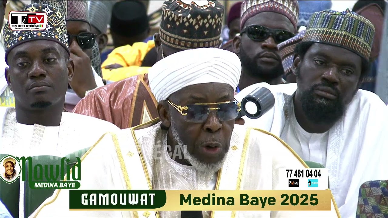 GAMOUWAT M&Eacute;DINA BAYE 2025:SIRA YONETE AK CHEIKH MOUHAMADOUL MACKY NIASS @toppinfostvsenegal 