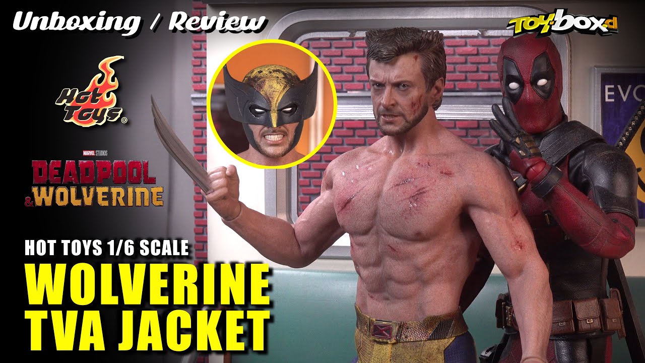 HOT TOYS WOLVERINE TVA JACKET (Deadpool & Wolverine) 1/6 Scale Unboxing & Review