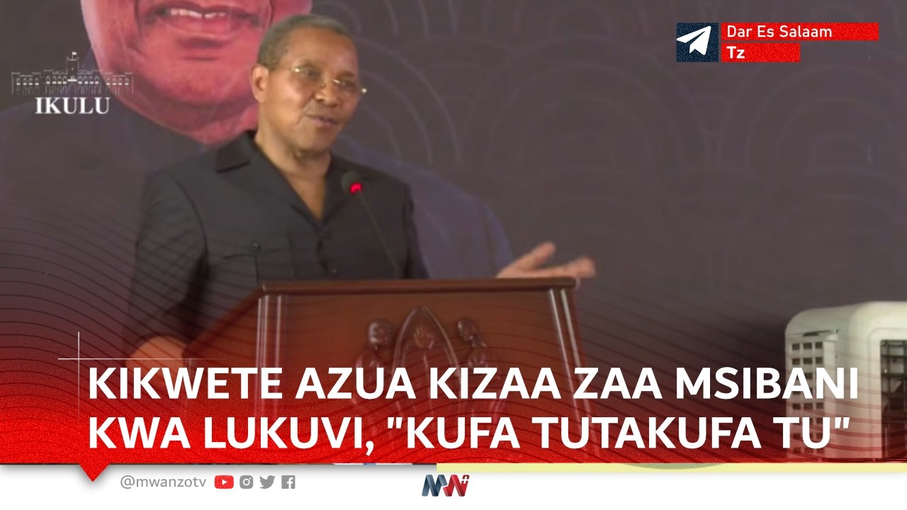 KIKWETE AZUA KIZAA ZAA MSIBANI KWA LUKUVI, 