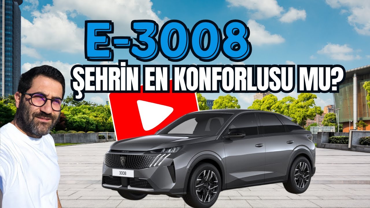 TEST// Yeni #Peugeot #E-3008: Şehrin Yeni Yıldızı mı? 🌟