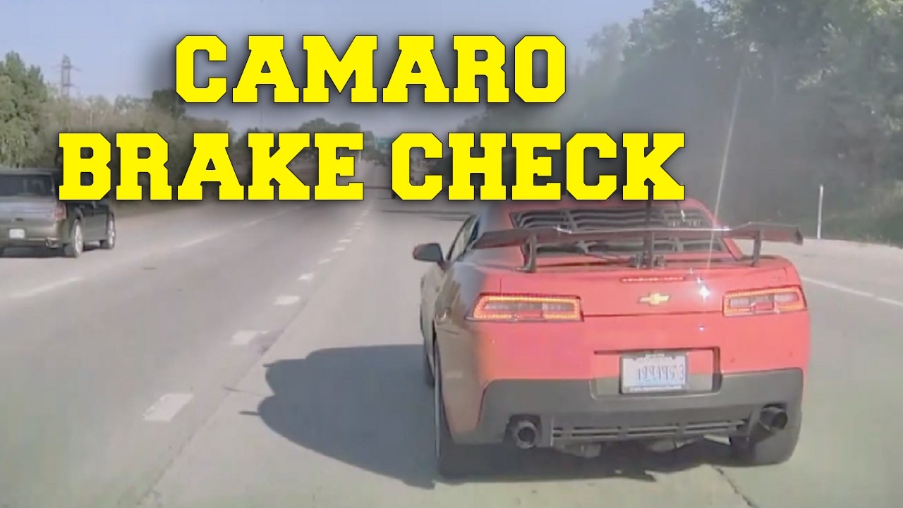 Drivers Lesson USA & Canada - Bad drivers, Driving fails, Road Rage, Brake Check 2025 #347
