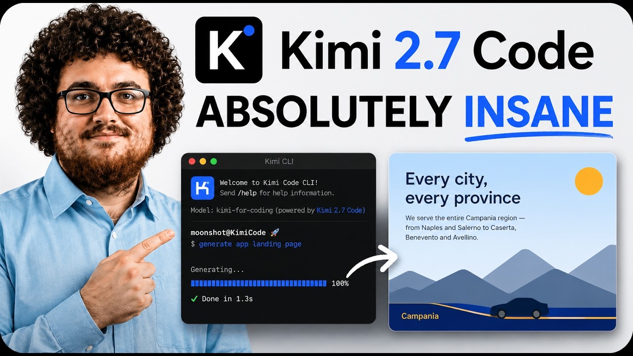 Kimi 2.7 Code: эта модель создала ЭТО за 15 минут ($15/мес.)