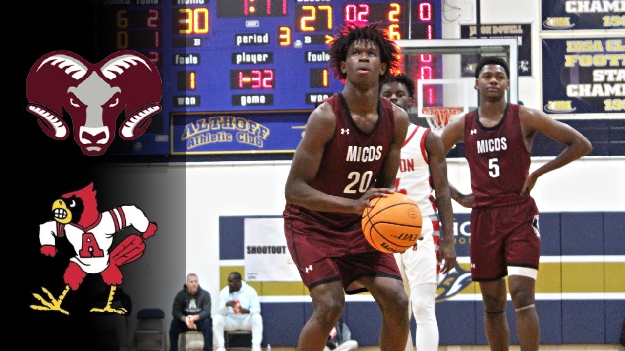 THIS GAME GOT HEATED. | MICDS (MO) vs Alton FULL GAME HIGHLIGHTS
