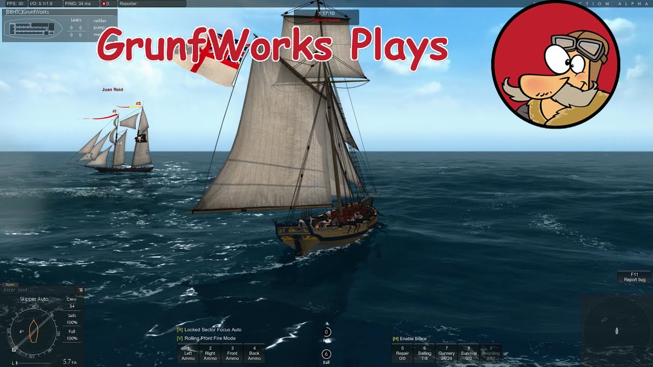 Naval Action - Battles - Basic Cutter vs Privateer