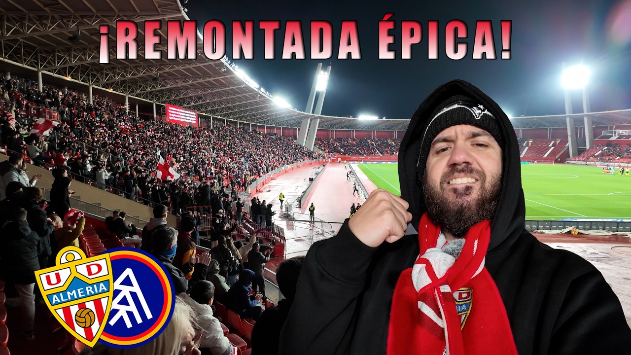 LE DAMOS LA VUELTA AL EQUIPO DE PIQU&Eacute; 🔥 Almer&iacute;a 3-2 Andorra | VlogUDA Andorra