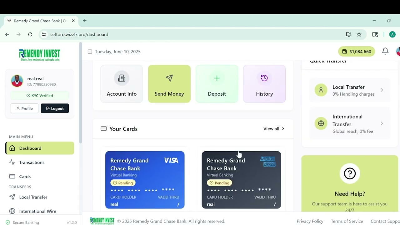 How to Build an Online Banking Website In Under 1 Hour | Step-by-Step Tutorial (No Coding)