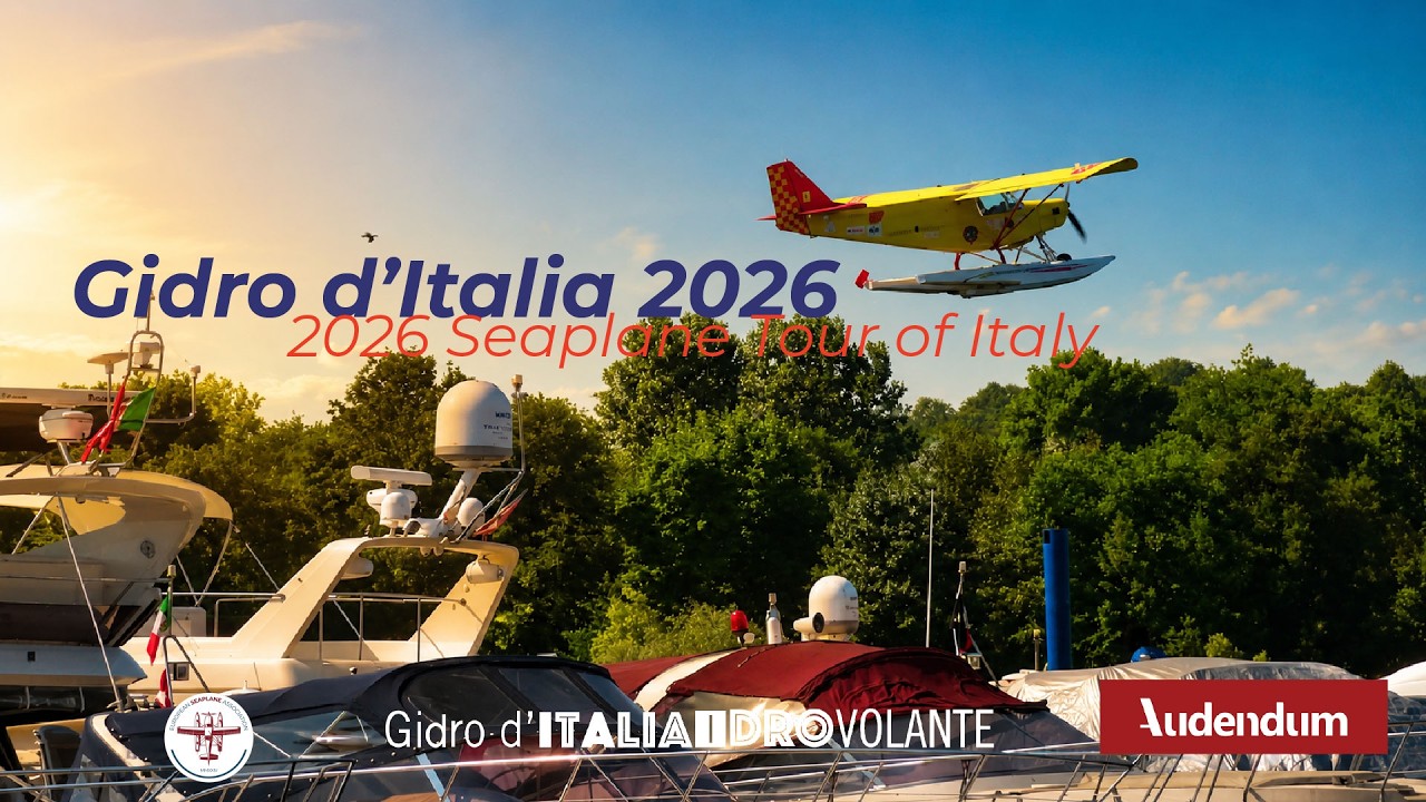 Start of the 2026 Italian Seaplane Tour