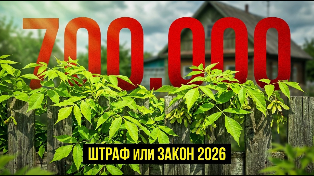 Клён ясенелистный: штраф 700 000 ₽ за дерево у вас во дворе