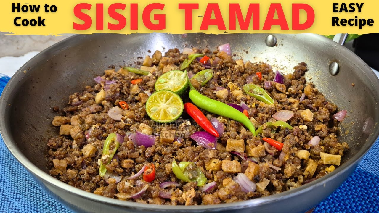 TAMAD SISIG | Pork Giniling SISIG Recipe | Sisig Ng Mga TAMAD | EASY Sisig | Budget Recipe Ideas