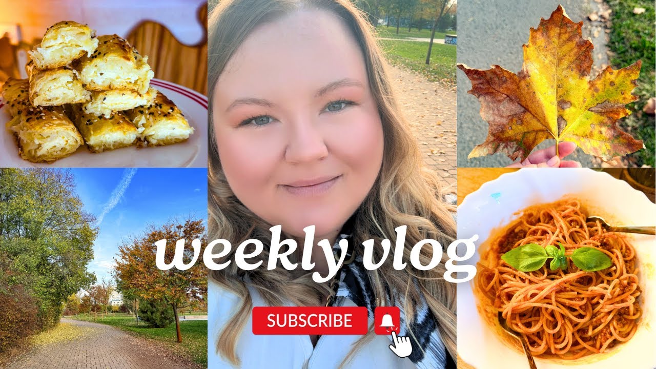 Weekly Vlog | Jesen u gradu, pravimo najlepšu pitu sa sirom, Temu HAUL ♡