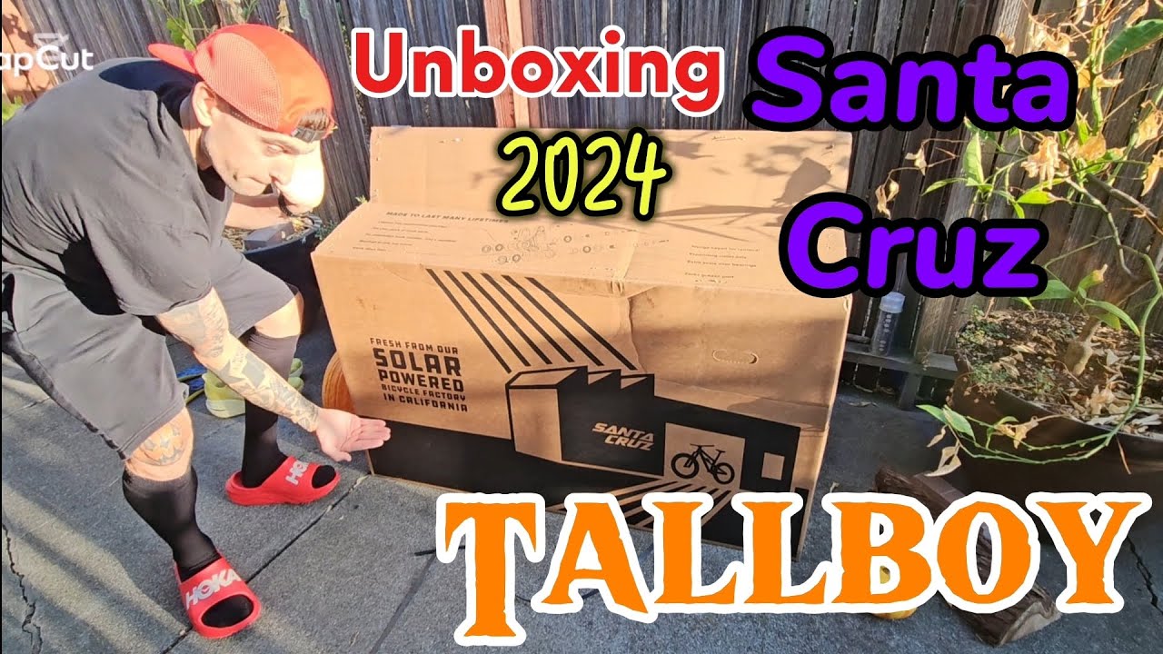 Unboxing Santa Cruz Tallboy || Gloss Melon cc frame