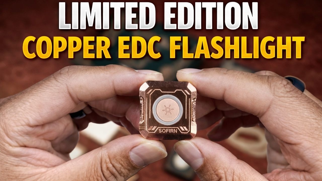 Sofirn SE1 Copper Light: Limited Edition Unboxing