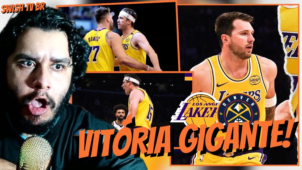 Luka & Reaves DECIDEM e Lakers VENCE Denver no OT!!