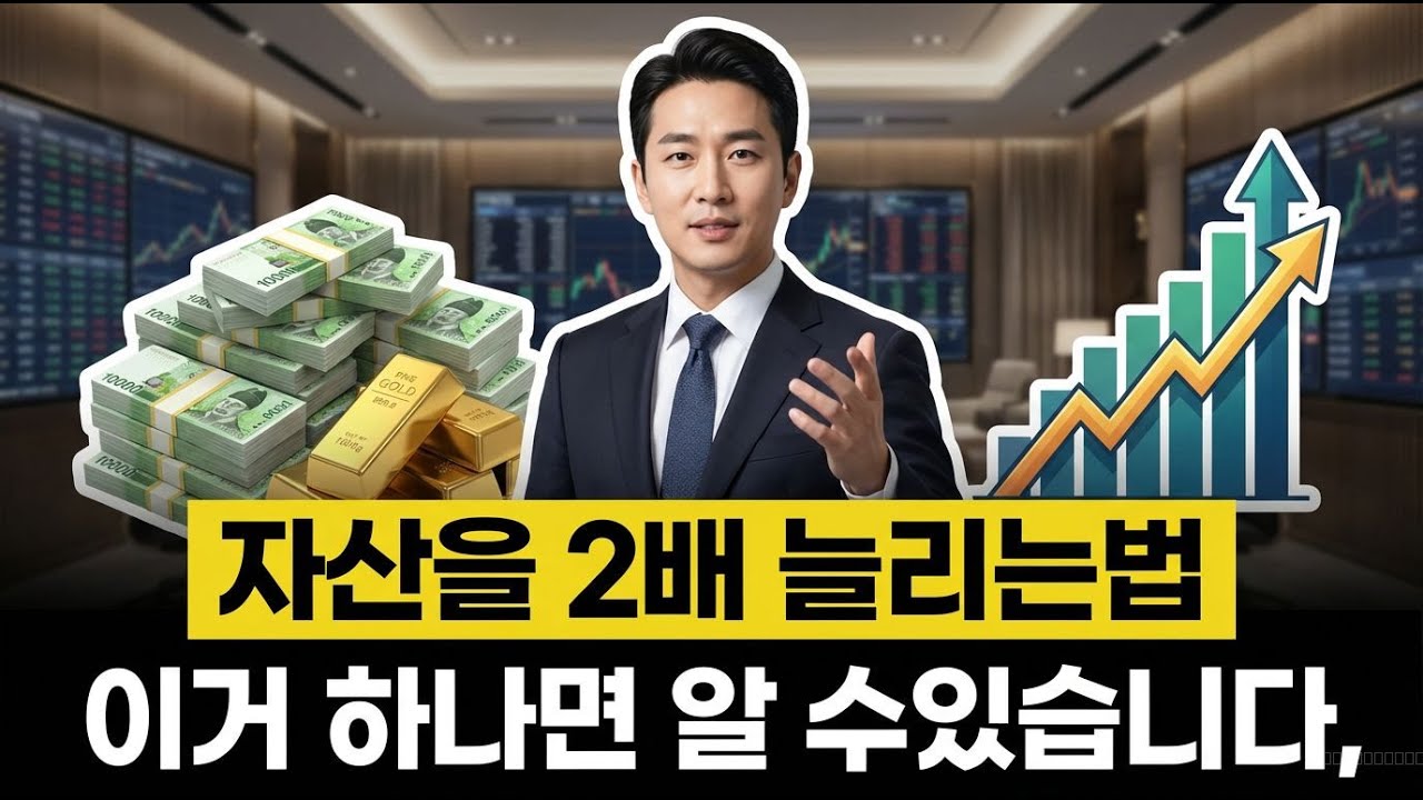 자산 2배로 늘리기, 이거 하나면 알 수 있다 | 경제 애니메이션