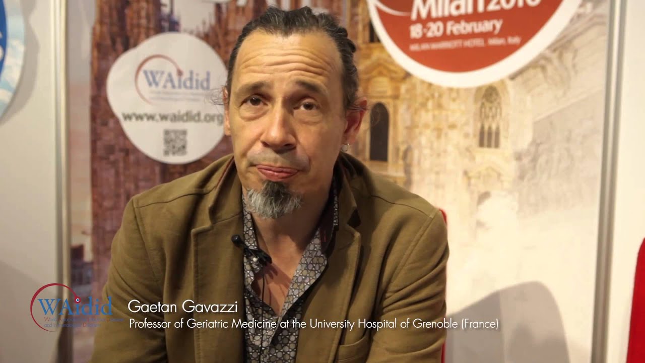 Diagnosis and treatment of infectious diseases in the elderly - prof. Gaetan Gavazzi
