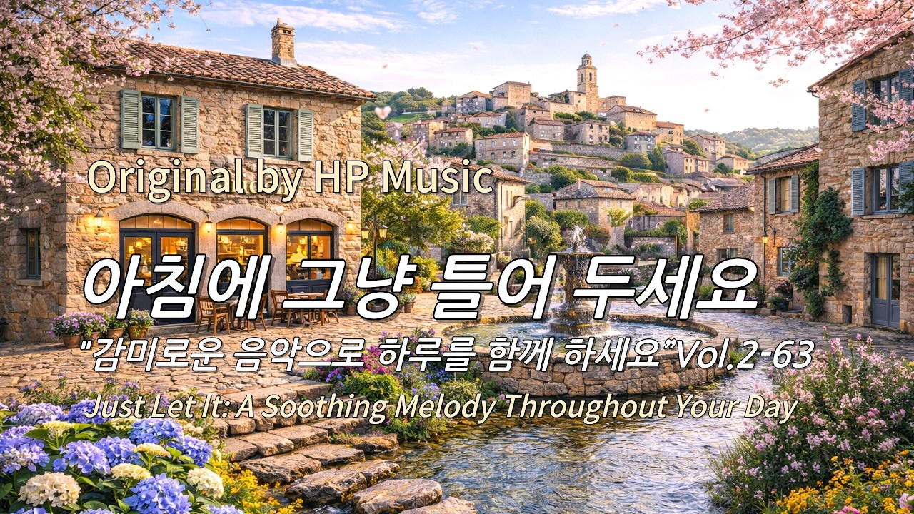아침에 그냥 틀어 놓으세요 🎧편안한 하루를 위한 감성 멜로디 / Just Let It Playlist 2-63🎵