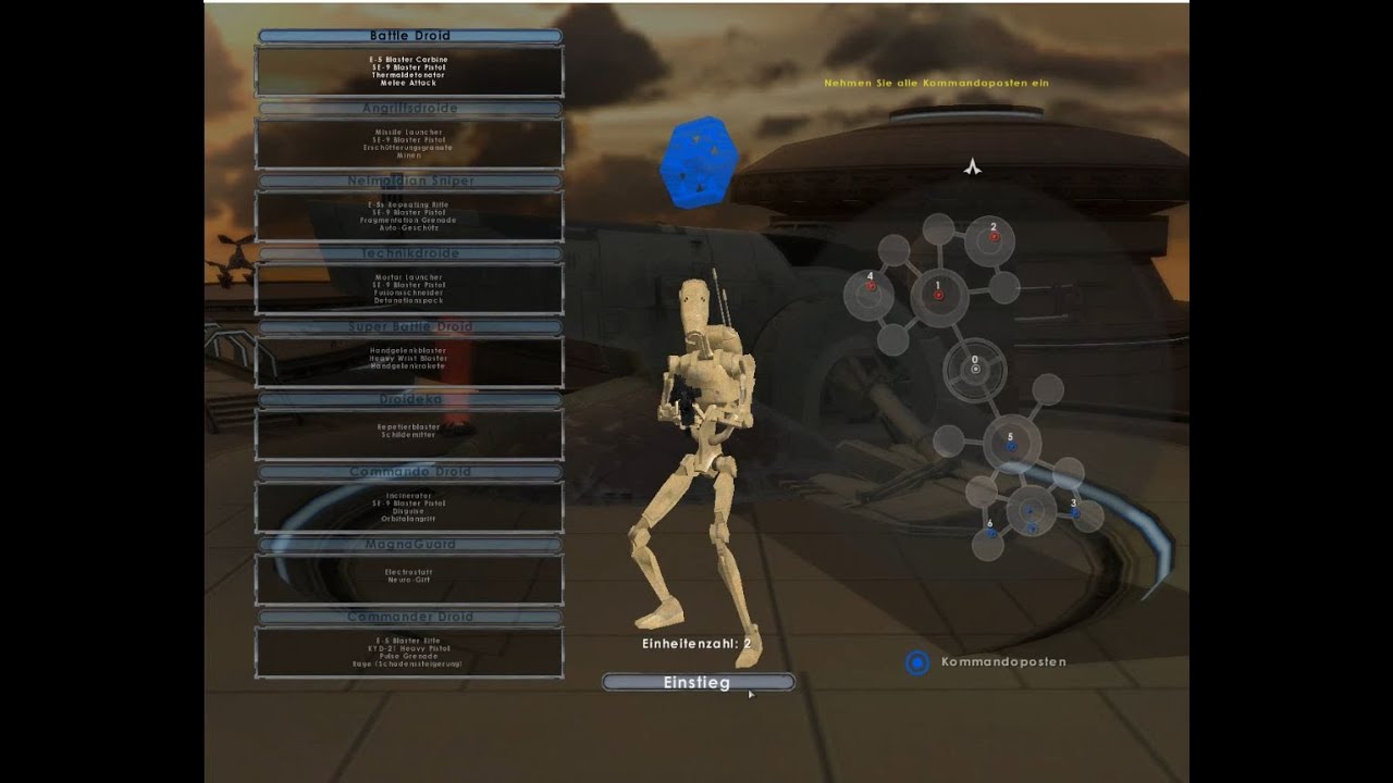 Star Wars: Battlefront II 2005 Saga Edition mods - C.I.S vs Empire - Bespin