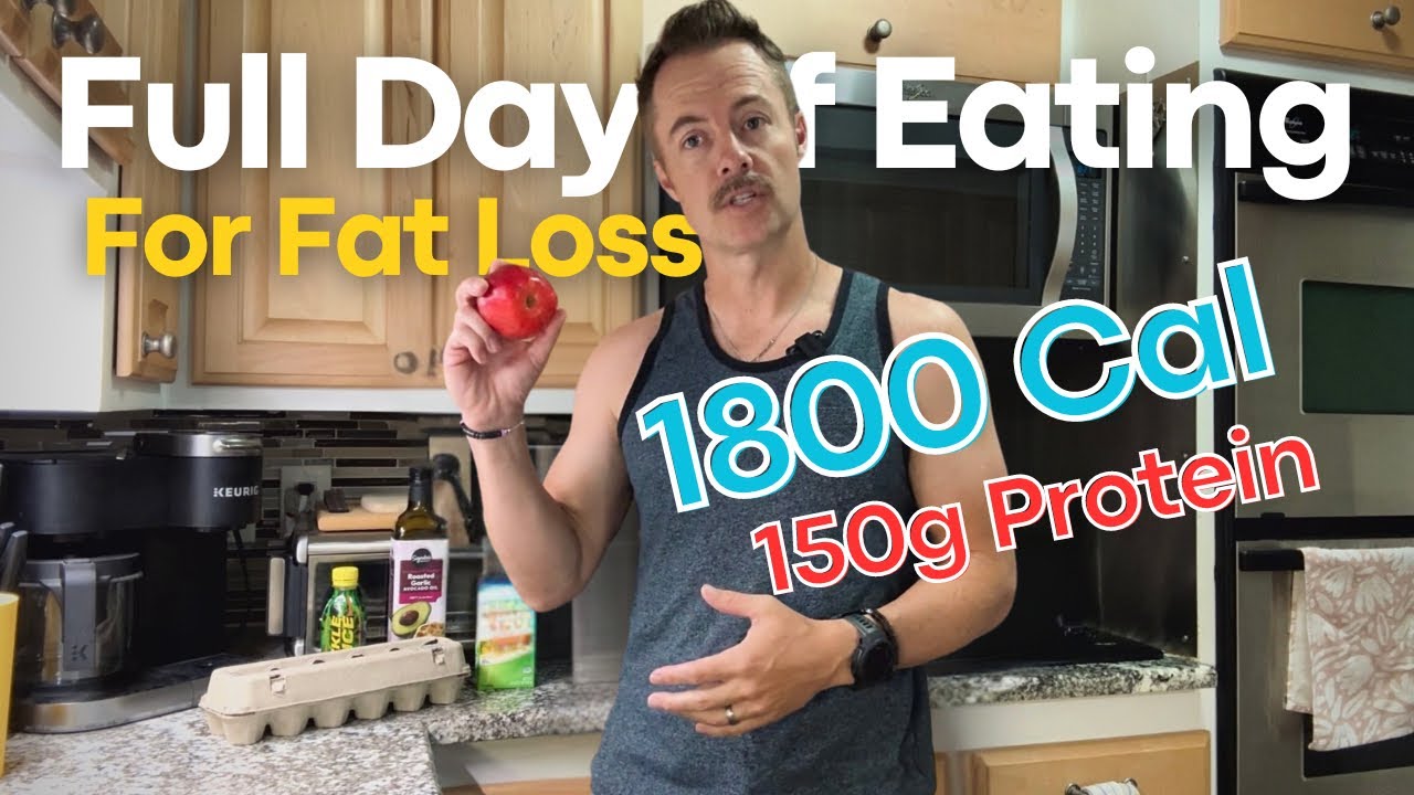 Full Day of Eating: 1800 Calories & 150g Protein – Celebrating 8lbs Lost in 30 Days!