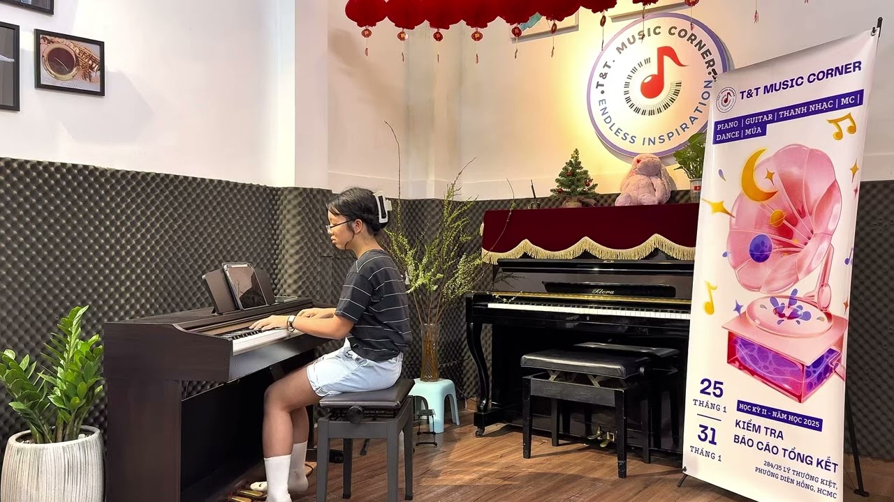 Hazy Moon | Piano by Pham Ngoc Nha Han | Half-Yearly Examination - Semester II, 2025