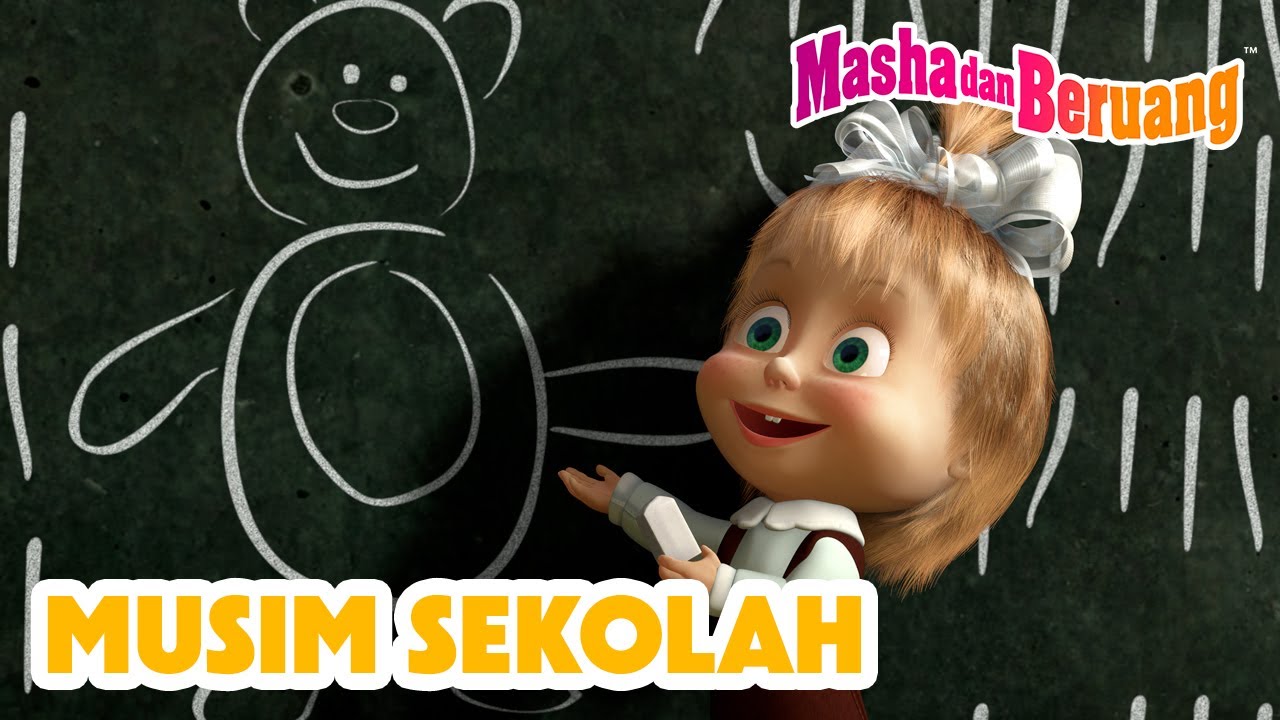 👩‍🏫🎒 Musim Sekolah ✏️📚 Koleksi kartun episode terbaik 🎬 Masha dan Beruang