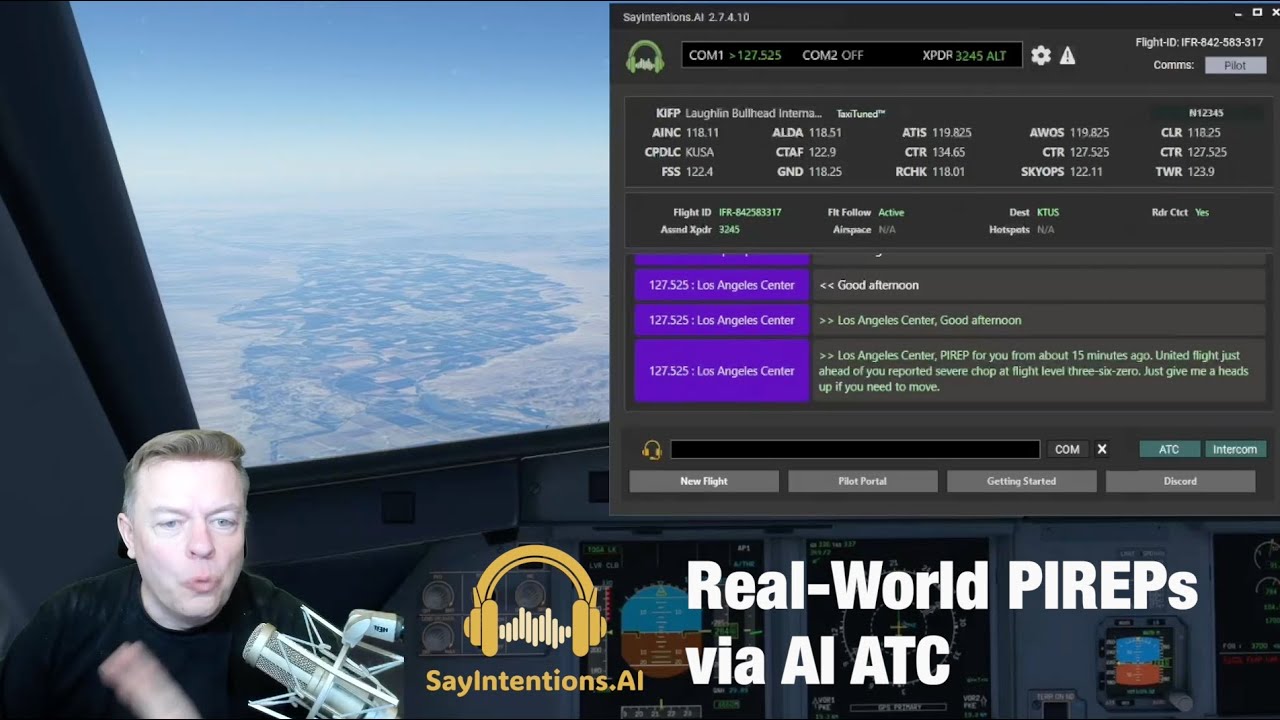 Feature Highlight: Real World PIREPs