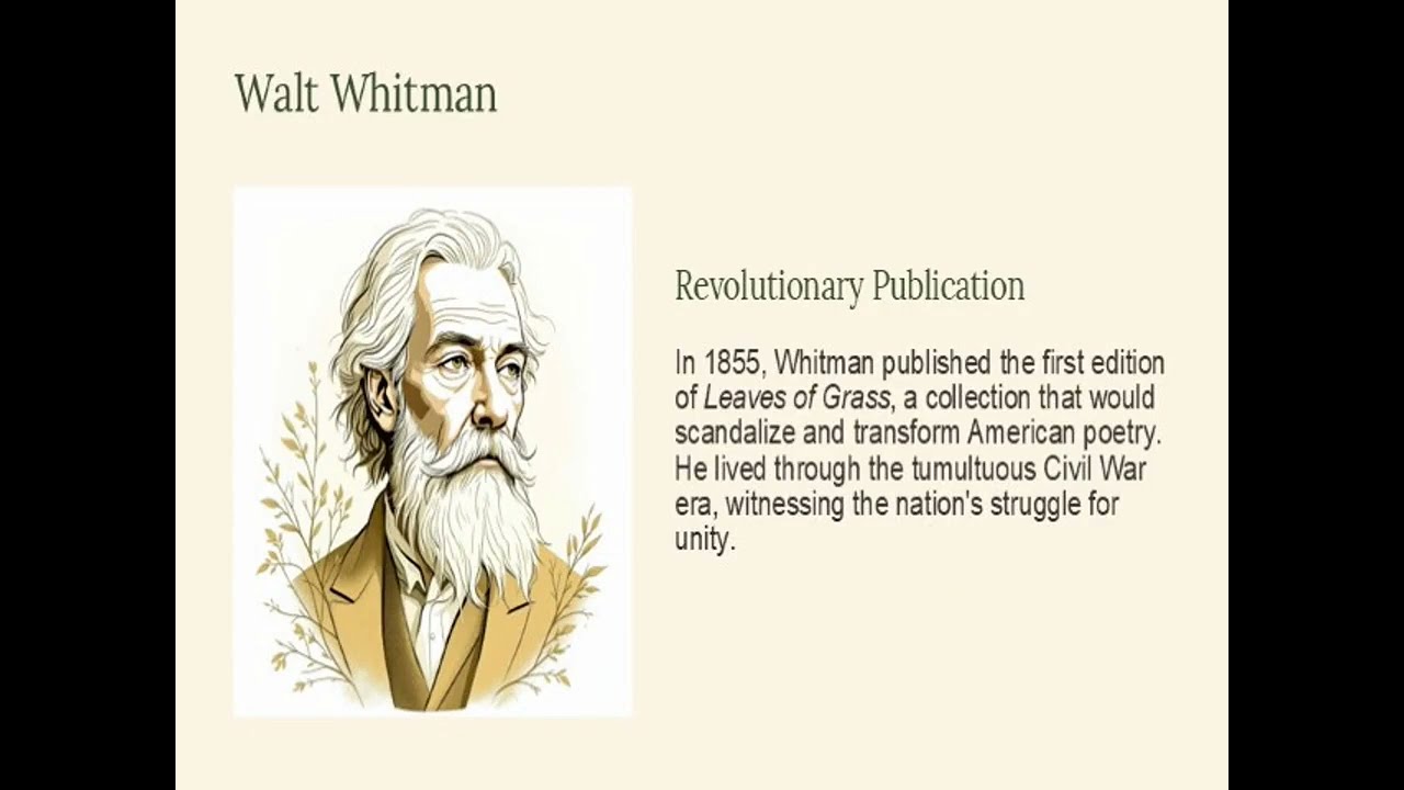 IGNOU MEG6 Block 5 American Poetry Part 1I Whitman & Dickinson | Summary + Important Questions