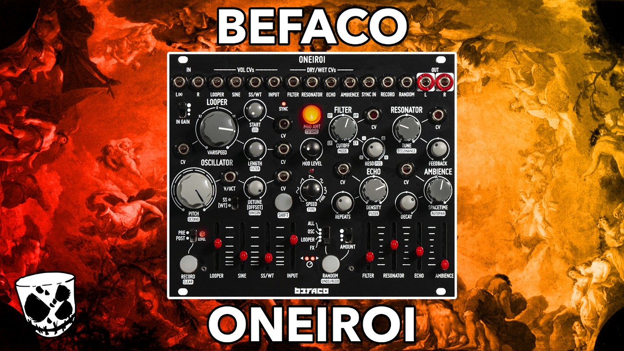 An Experimental Soundscape Synth for Eurorack // ONEIROI from BEFACO