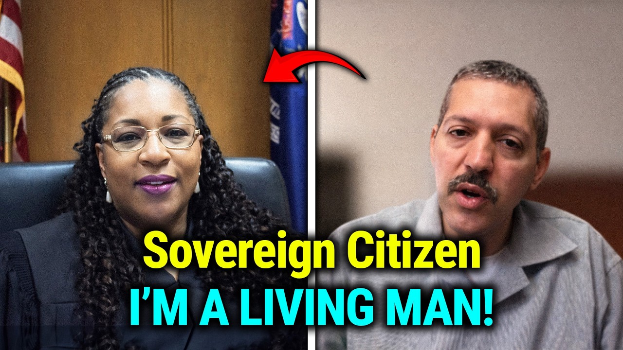 Sovereign Citizen Tries “Living Man” Shenanigans – Judge Wasn’t Having It