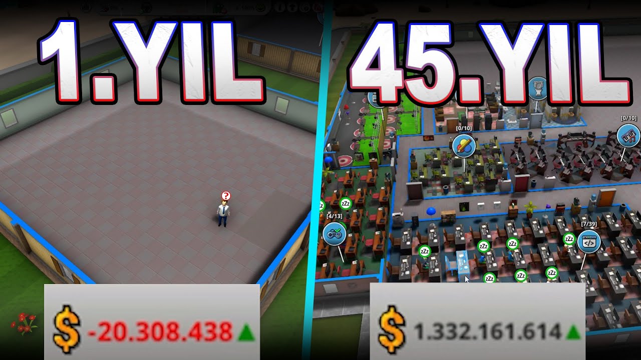 45 Yılda Dünyanın En İyi Oyun Şirketi Olmak - Mad Games Tycoon 2