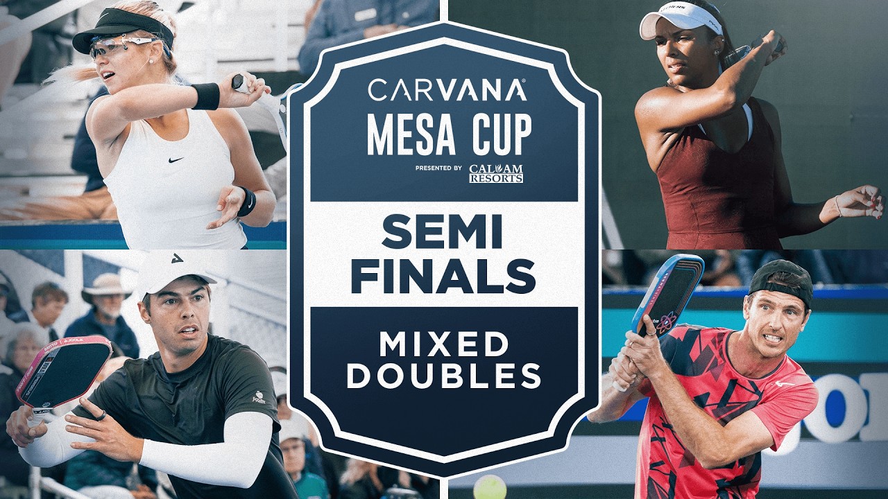 Waters/Johns vs Black/Daescu at the The Carvana Masters