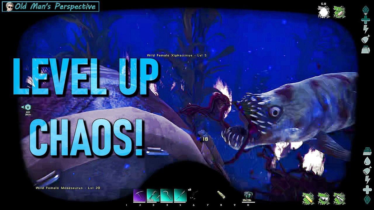 Tactical Megalodon Combat Chaos! - Ark Survival Ascended - The Island (EP265)