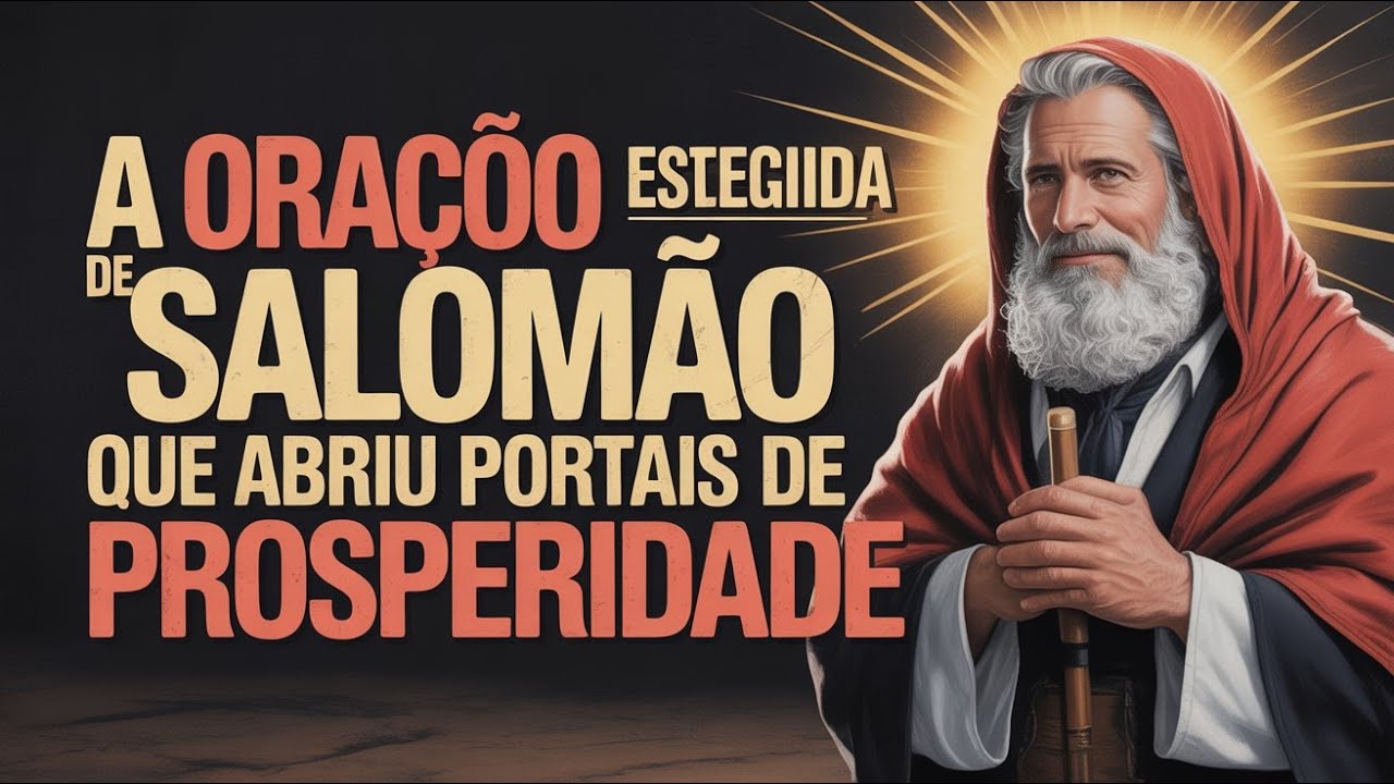 “A oração esquecida de Salomão 