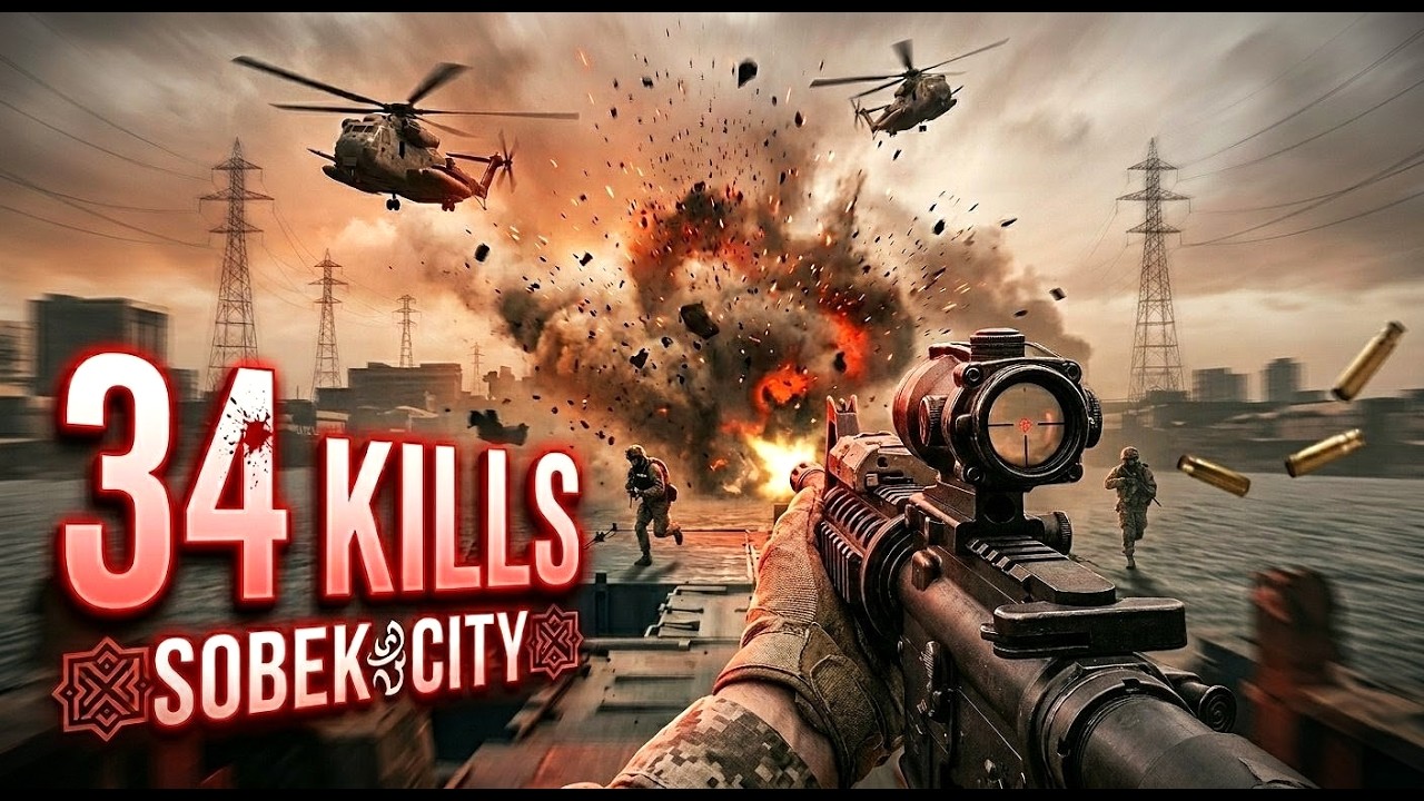 Battlefield 6 - sobek city - Conquest - Gameplay | No Commentary
