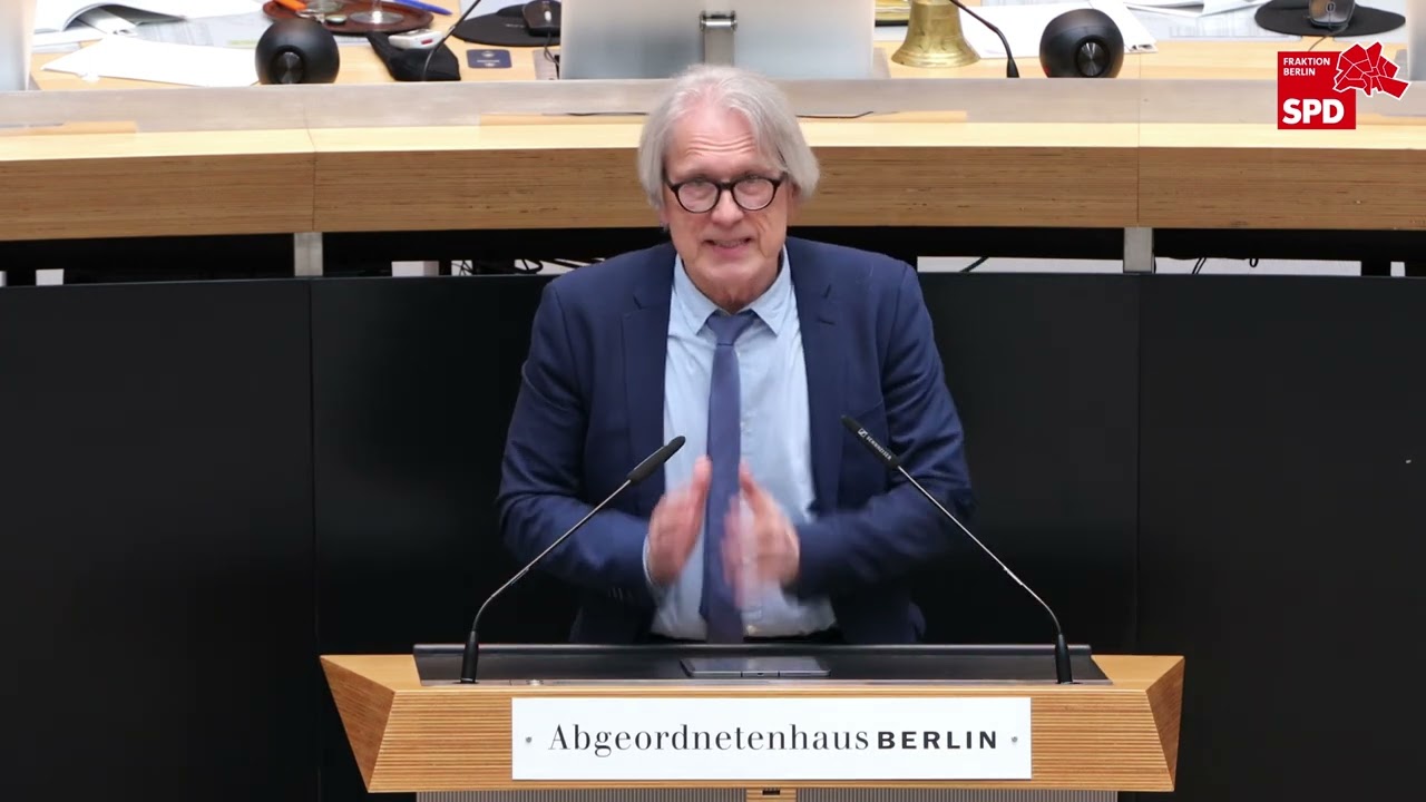 Massive rechtsextreme Bedrohung j&uuml;discher Kulturst&auml;tten. Redebeitrag von Matthias Kollatz, MdA