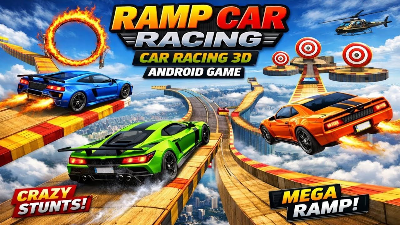 Ramp Car Racing - Car Racing 3D - Android Gameplay 