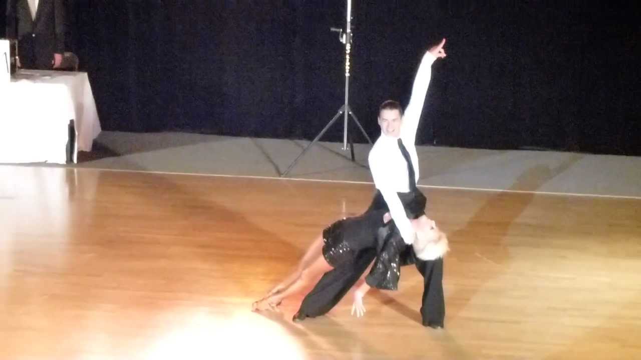 Stéphanie Godet et Gwénaël Lavigne cha cha cha au gala de l'ADSM 23 juin 2012