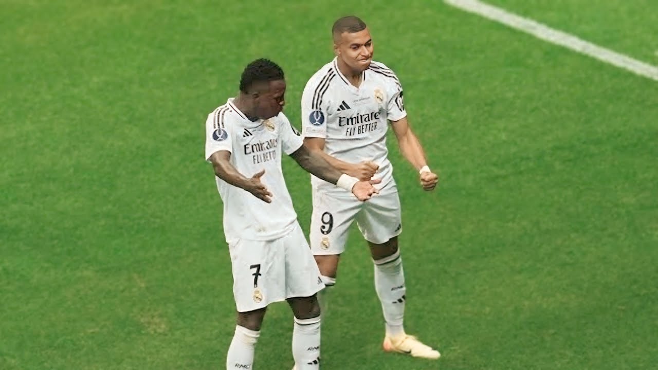 All of Mbappe X Vini Jr Goals and Assists for Each Other