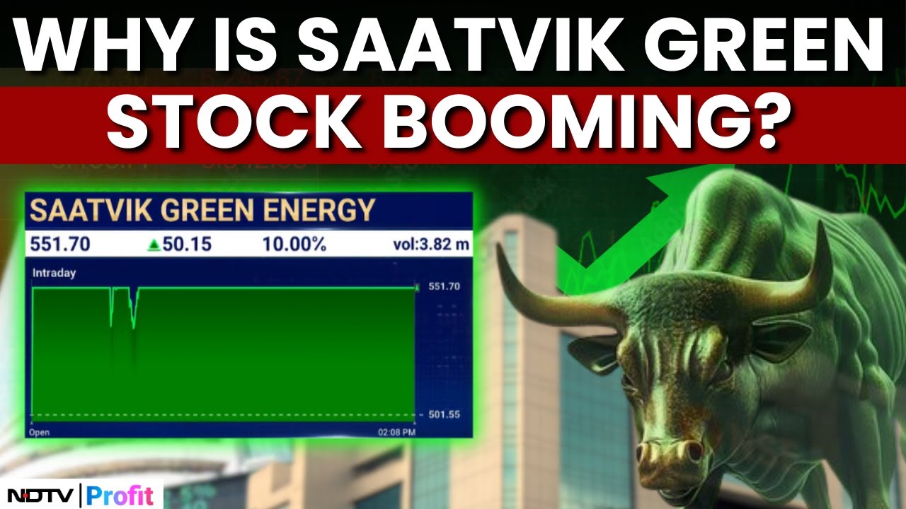 Saatvik Green Energy Share Price Hits 10% Upper Circuit; What's Leading The Rally?