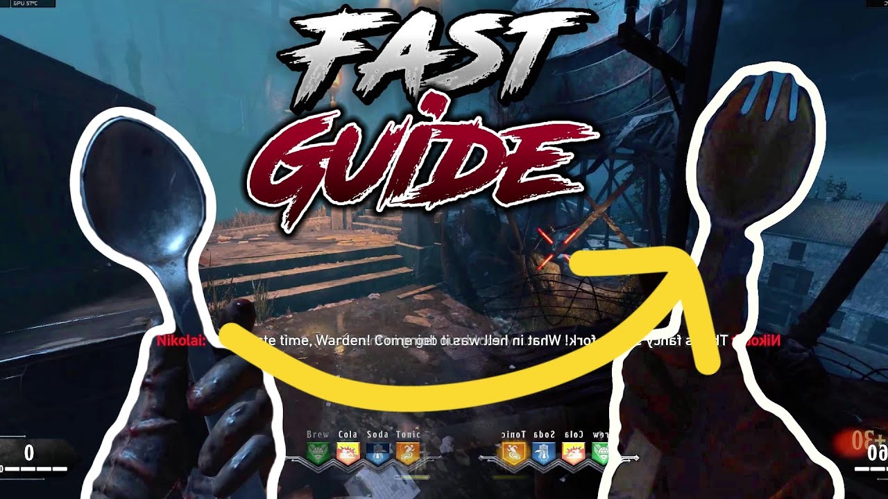 BLOOD OF THE DEAD - SPOON & GOLDEN SPORK FAST GUIDE | BLACK OPS 4