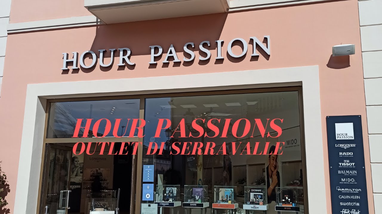 A caccia di occasioni: Visita allo store Hour Passion di Serravalle
