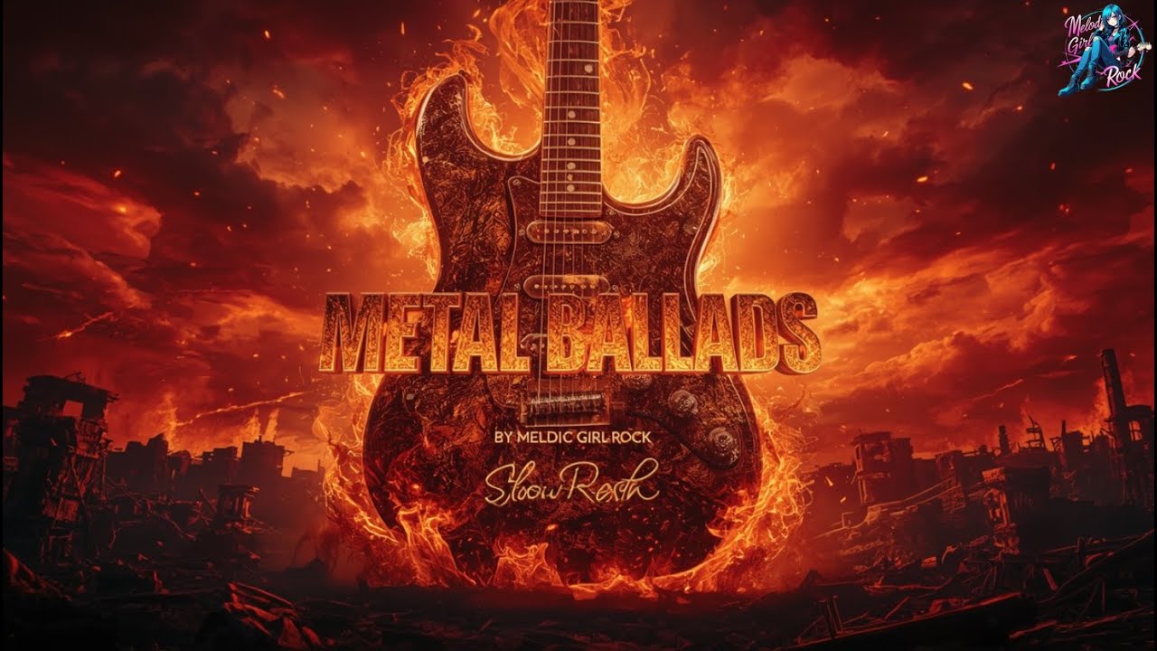 The Sound of Pain – Deep Slow Metal Ballads Guitar for Healing