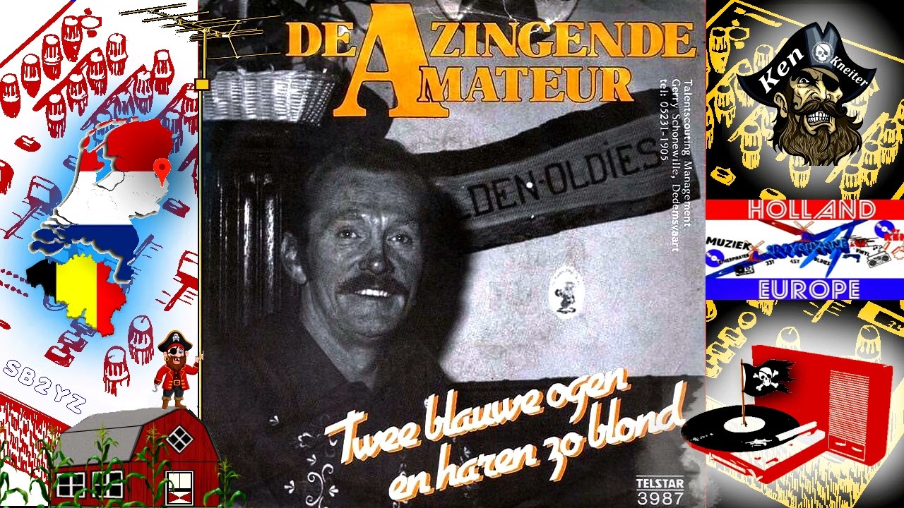 'n Piraat Staat Paraat - De Zingende Amateur - 1983 - Piratenmuziek