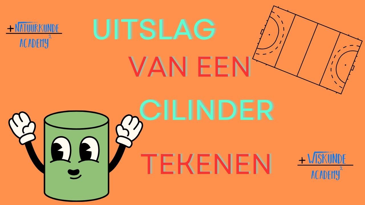 Hoe je de uitslag cilinder moet tekenen
