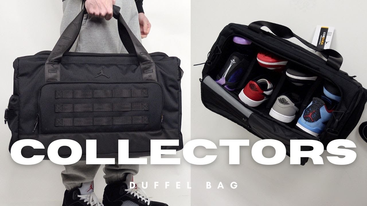 Jordan Collectors Duffel Bag Review &ndash; The Ultimate Sneakerhead Travel Bag!