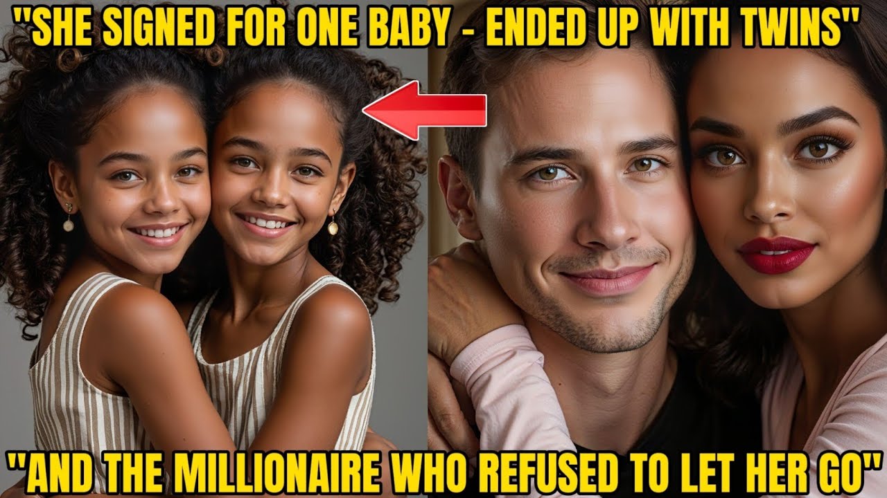 SHE SIGNED FOR ONE BABY, ENDED UP WITH TWINS & A MILLIONAIRE WHO LOVINGLY REFUSED TO EVER LET HER GO