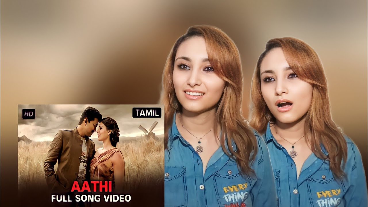 Aathi reaction| Kaththi | Thalapathy Vijay and Samantha|🇩🇿🇮🇳