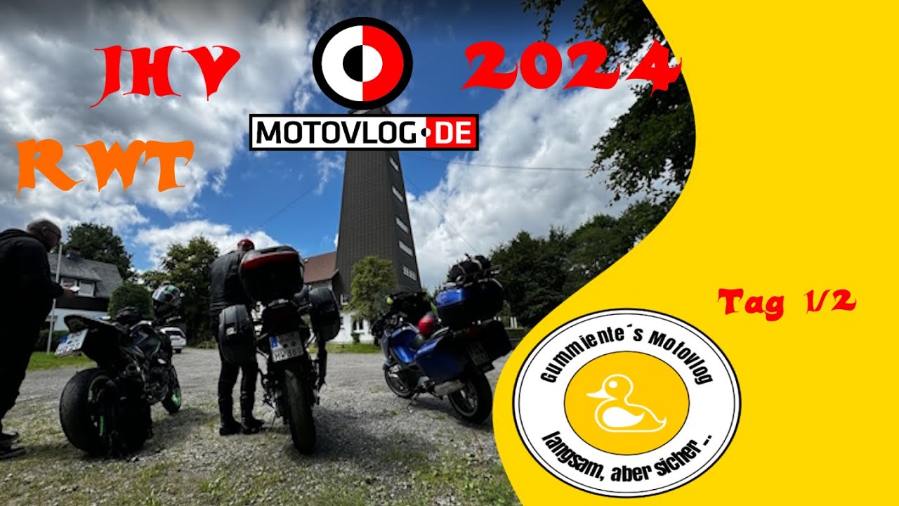JHV 2024 | Pause am Rhein-Weser-Turm | Tag 1/2 | BMW R1200RT