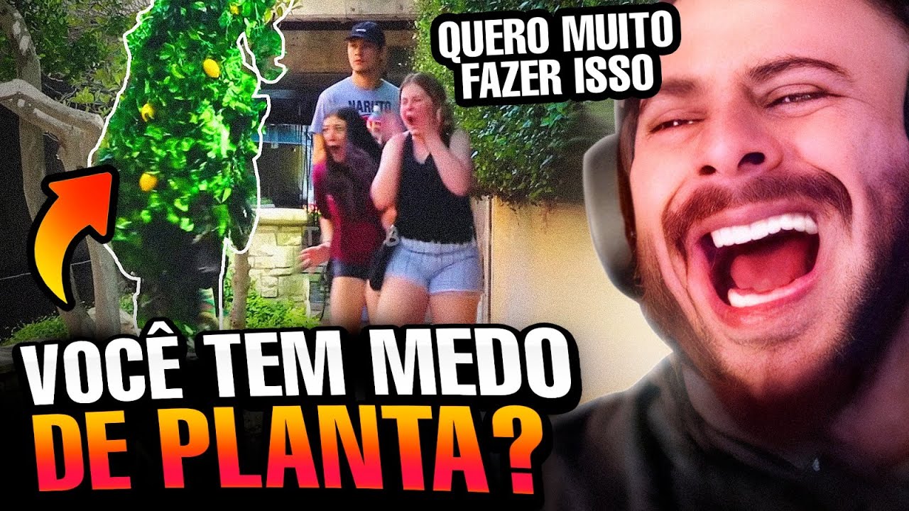 REAGINDO A TROLAGEM DA PLANTA! - LEO STONDA